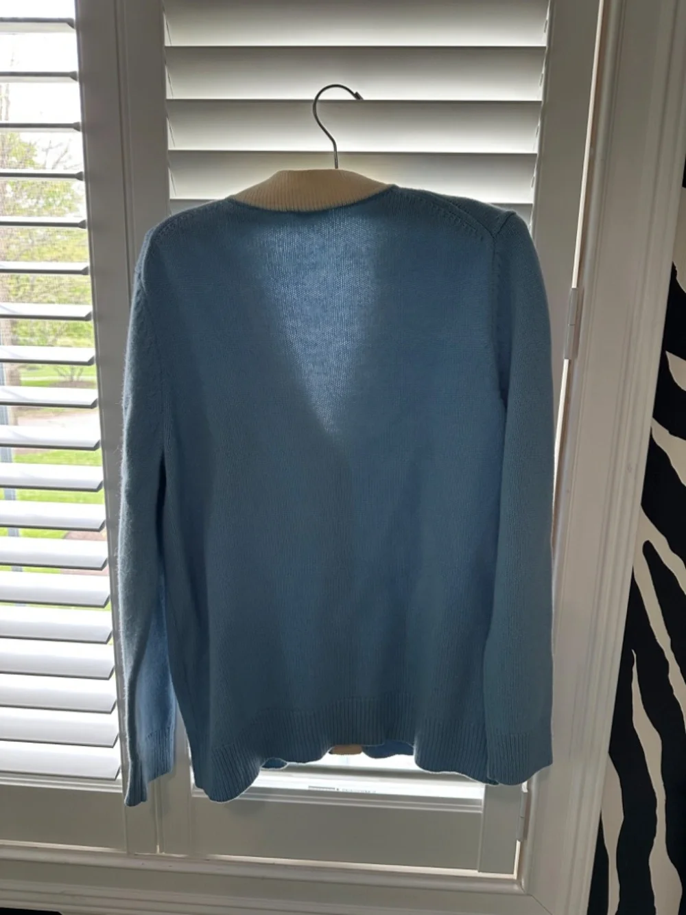 NWOT Sandro Paris Blue Sweater